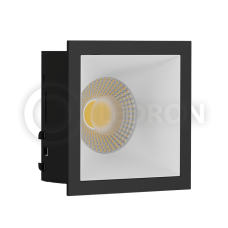 Светильник встраиваемый LeDron RISE KIT 1 Black/White